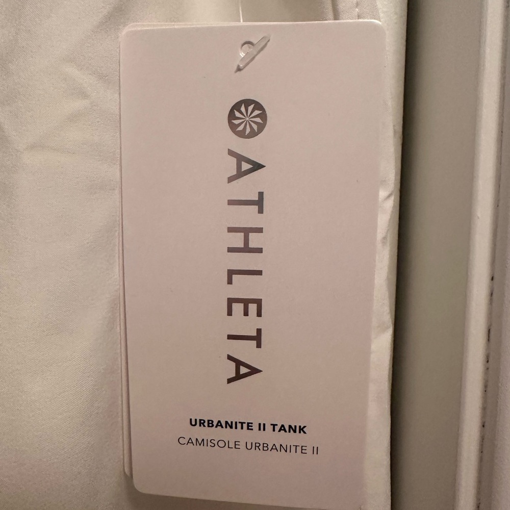 Athleta Urbanite II Sleeveless, Stretchy,White, Button Women's Camisole Size S - Picture 6 of 10